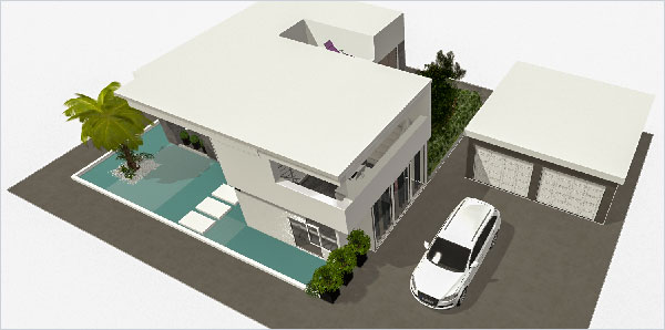 Haz clic en la imagen para abrir el proyecto 3D en una nueva pestaña Homebyme te ayuda a hacer realidad en 3D tus ideas de interiorismo