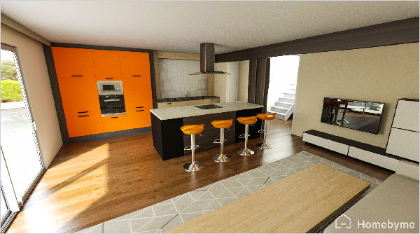 Click on the image to go to the 3D project in a new tab Homebyme helps bring your interior design ideas to life in 3D