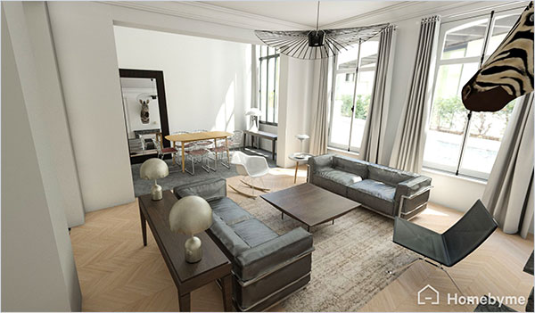 Click on the image to go to the 3D project in a new tab Homebyme helps bring your interior design ideas to life in 3D