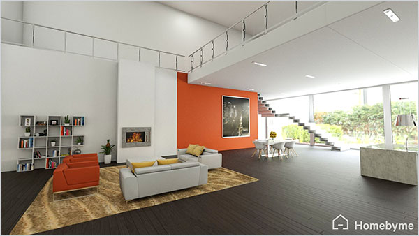 Homebyme helps bring your interior design ideas to life in 3D