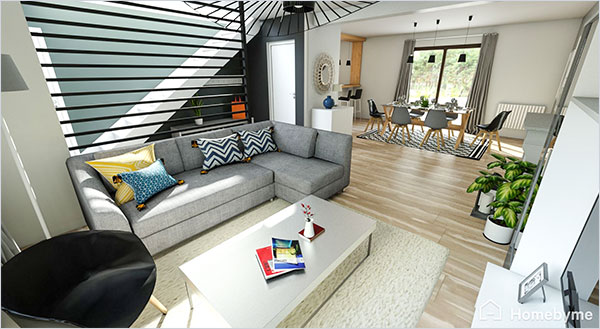 Click on the image to go to the 3D project in a new tab Homebyme helps bring your interior design ideas to life in 3D