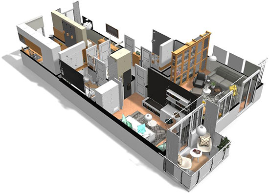 Click on the image to go to the 3D project in a new tab Homebyme helps bring your interior design ideas to life in 3D