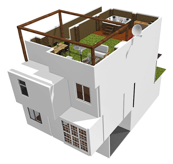 Vous en voulez plus ? Cliquez sur l'image pour accéder au projet en 3D. Donnez vie à vos idées de design d'intérieur avec la 3D d'Homebyme