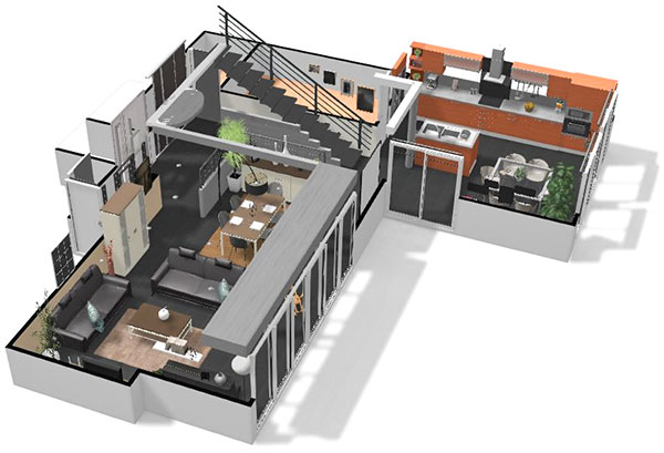 Click on the image to go to the 3D project in a new tab Homebyme helps bring your interior design ideas to life in 3D