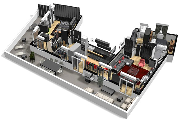 Click on the image to go to the 3D project in a new tab Homebyme helps bring your interior design ideas to life in 3D