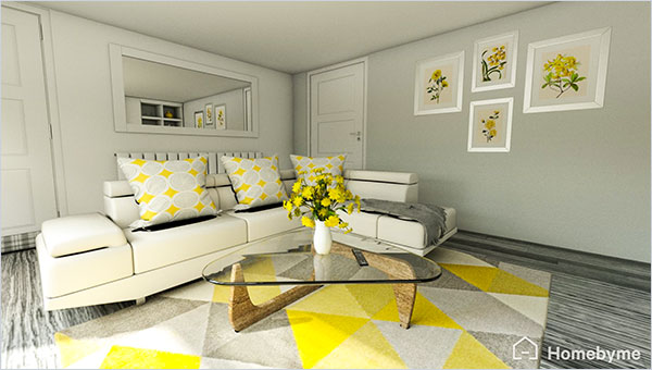 Vous en voulez plus ? Cliquez sur l'image pour accéder au projet en 3D. Donnez vie à vos idées de design d'intérieur avec la 3D d'Homebyme