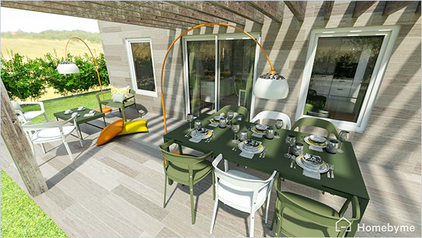 Vous en voulez plus ? Cliquez sur l'image pour accéder au projet en 3D. Donnez vie à vos idées de design d'intérieur avec la 3D d'Homebyme