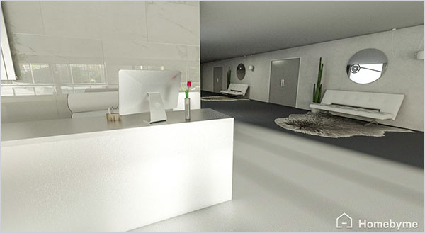 Vous en voulez plus ? Cliquez sur l'image pour accéder au projet en 3D. Donnez vie à vos idées de design d'intérieur avec la 3D d'Homebyme