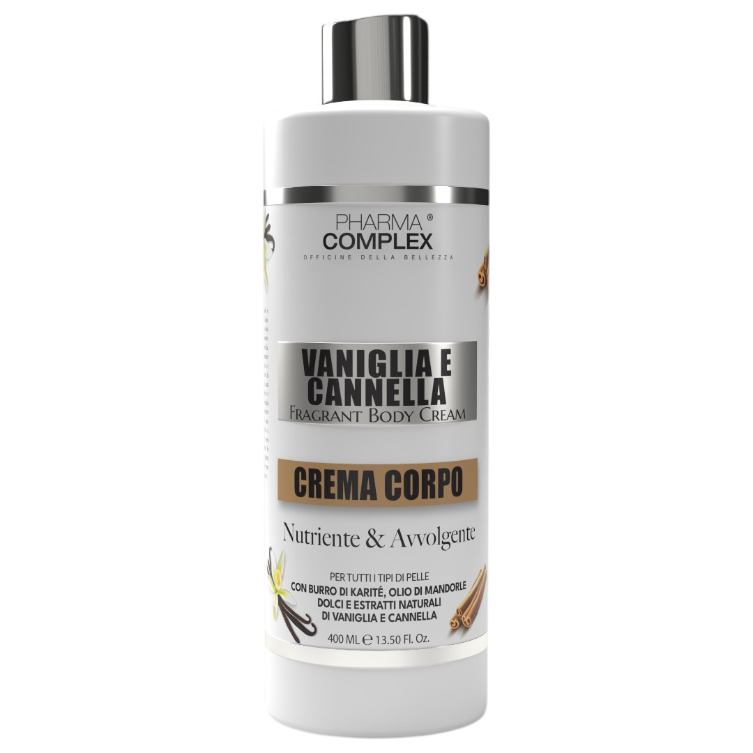 PHARMA COMPLEX CREMA CORPO VANIGLIA E CANNELLA 400 ML 