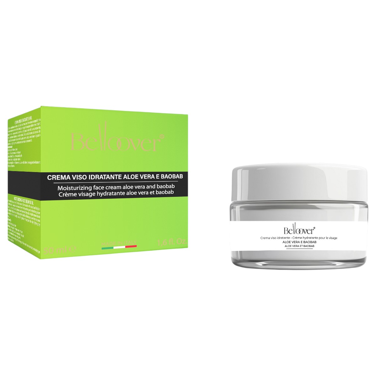 CAMOMILLA TORINO CREMA VISO 50 GR IDRATANTE ALOE VERA E BAOBAB