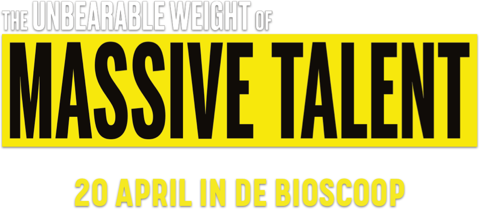 Titel of logo voor Unbearable Weight of Massive Talent