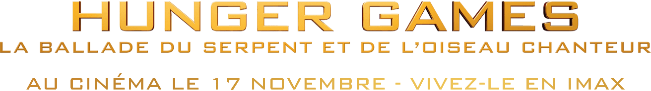 Titre ou logo pour Hunger Games – La Ballade du Serpent et de L’oiseau Chanteur
