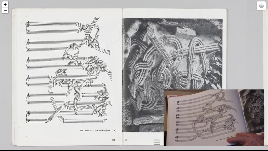 Screenshot from the online interface to “The Situationist Times.”