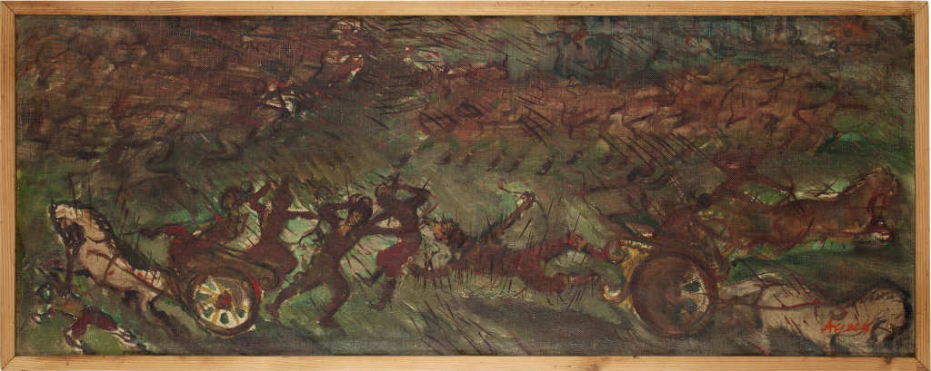 Agus Djaya, Bisma djatoeh (Fall of Bhisma, Hero from the Bharata Juddha), 1945