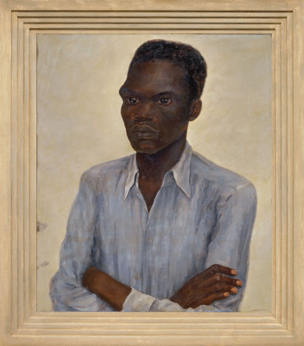 Nola Hatterman, 'arbeider', 1939, oil paint on canvas. Collection Stedelijk Museum Amsterdam