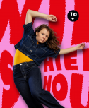 Foto of affiche bij Wie is hier nou gek
