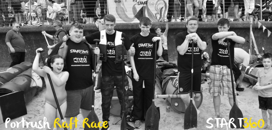 Fundraising Portrush Raft Race