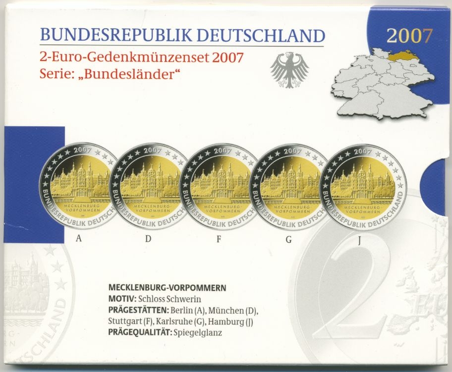 Pièce 2 Euro Shivé Naj 2007 Valeur
