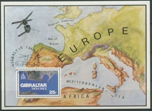 Geburtstag Von Michelangelo Briefmarken Gibraltar Mh 2 ** 500 Gibraltar