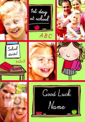 Fairies & Wizards - New School Girl - Large (A4) - By Funky Pigeon: retailer-supplied image