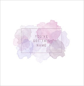 You've Got This Encouragement Card - Personalised - Large Square - By Funky Pigeon