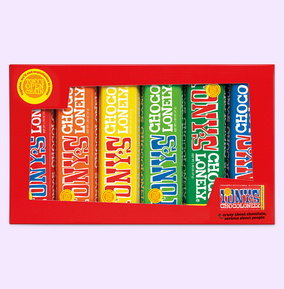 Tony's Chocolonely Npp Dark/Cream Tony's Chocolonely Rainbow Tasting Pack Small