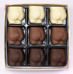 Choc On Choc Npp Dark/White Chocolate Bums