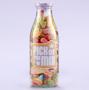 Treat Kitchen Npp Black/Blue/Red Fizzy Sweet Mix Bottle