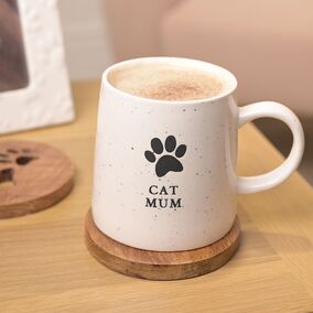 Widdop & Co Npp White/Black Cat Mum Mug
