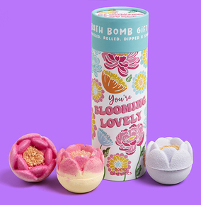 Bomb Cosmetics Npp Orange/Yellow/Red You're Blooming Lovely Bath Bombs