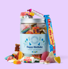 Ask Mummy & Daddy Npp Pink/Cream Happy Birthday Sweet Selection