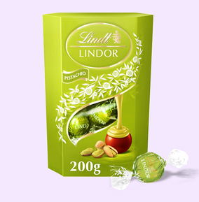 Lindt Npp Green Lindt Lindor Pistachio Chocolate Truffles Box