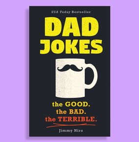 Gardners Npp White Dad Jokes Book