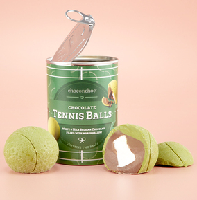 Choc On Choc Npp White Chocolate Tennis Balls