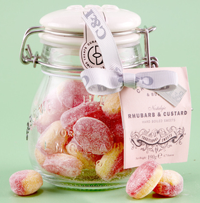 Cartwright & Butler Npp Cartwright & Butler Rhubarb & Custard Sweets Jar