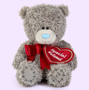 Carte Blanche Greetings Ltd Npp Red/Cream Tatty Teddy Special Friend Bear