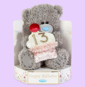 Carte Blanche Greetings Ltd Npp Grey/Blue Tatty Teddy Birthday Bear