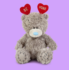 Carte Blanche Greetings Ltd Npp Grey/Blue Tatty Teddy Be Mine Bear