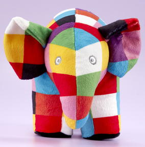 Rainbow Designs Npp Elmer Soft Plush