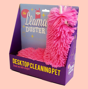 Gift Republic Ltd (Npp) Unisex Pink Llama Duster