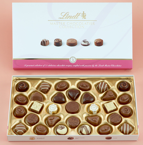 Lindt Npp Dark/White/Cream Lindt Master Chocolatier Collection Box