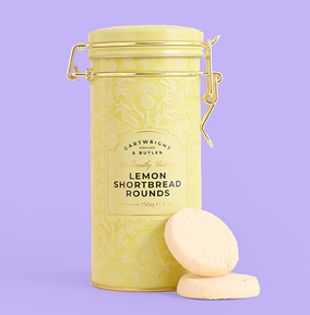 Cartwright & Butler Npp Cream Cartwright & Butler Lemon Zest Shortbread Tin