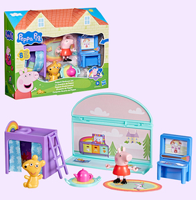 Abgee Npp Peppa Pig Evie's Nursery Set