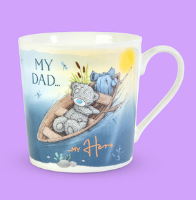 Carte Blanche Greetings Ltd Npp Blue/Yellow Tatty Teddy Dad Mug
