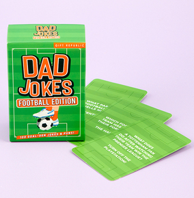 Gift Republic Ltd (Npp) Dad Jokes Football Cards