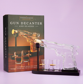 The Source Npp Gun Decanter & Glasses
