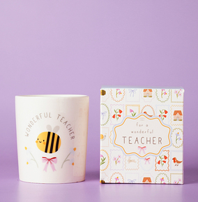 Widdop & Co Npp For A Wonderful Teacher Candle