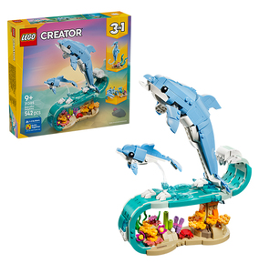 Lego Npp Girls Coral Lego Sea Animals Beautiful Dolphins