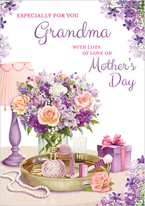 Grandma On Mother's Day Card - Large (A4) - By Funky Pigeon: retailer-supplied image