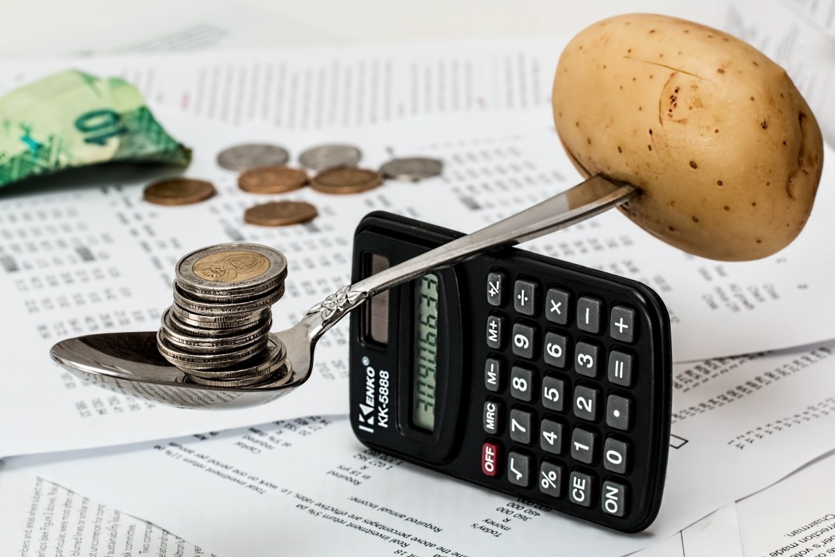 balance money market business shopping brand cash currency saving planning thrift calculator income coins careful finance budget accounting save money earning calculation manage save money concept inflation financial planning saving money spending household budget cost of living food shopping